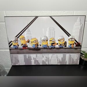 Minions Construction Canvas Art